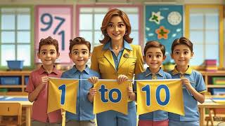 🔢 Count 1 to 10 with Bubu! 🐻🎈 | Numbers Song for Kids | Bubu Kids
