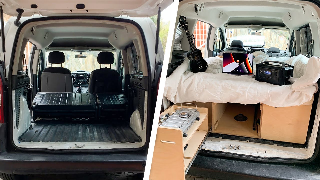 Furgoneta CAMPERIZADA por sólo 500€😱