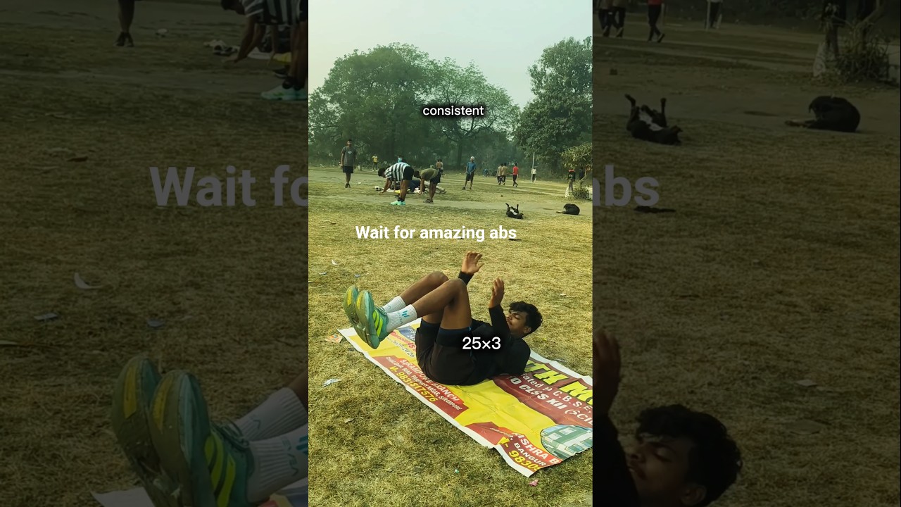 abs workout 💪 video 