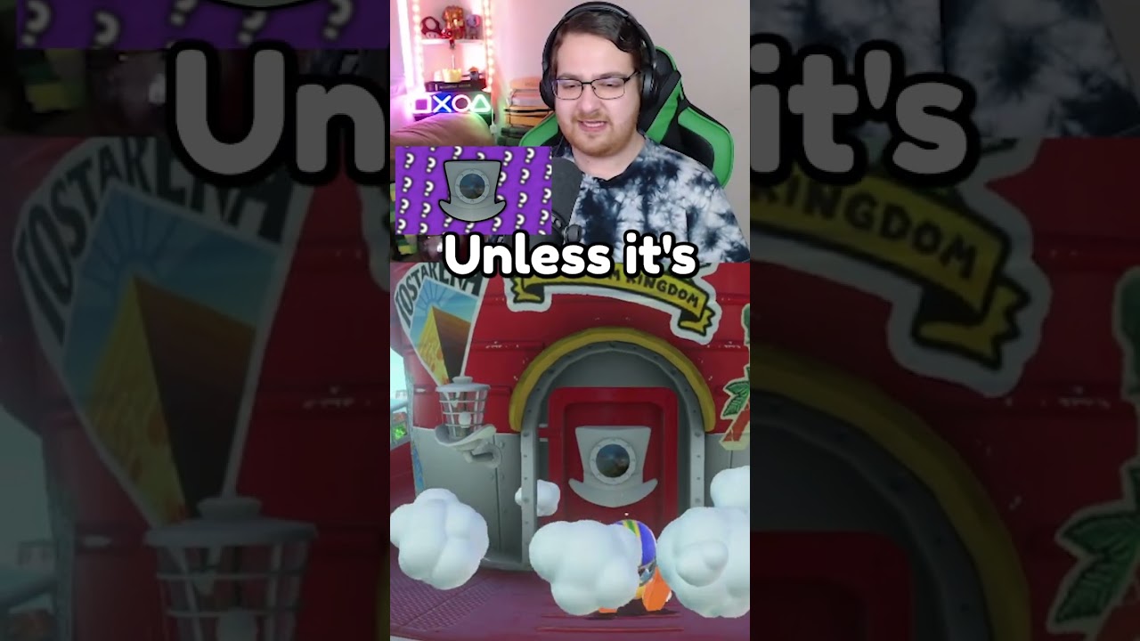 Chat, Am I Blind? #SuperMarioOdyssey #HintArt #Fail