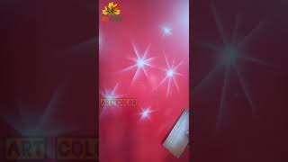 طريقة رسم نجمه او فلاش على الحائط drawing stars on a wall |painting |spray