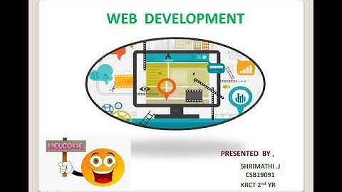 Web development presentation with neat explanation 😃✌️