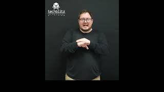 ASL Invitation to Tech Blitz 2025