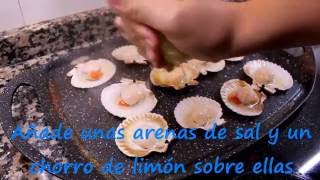 Zamburiñas a la plancha