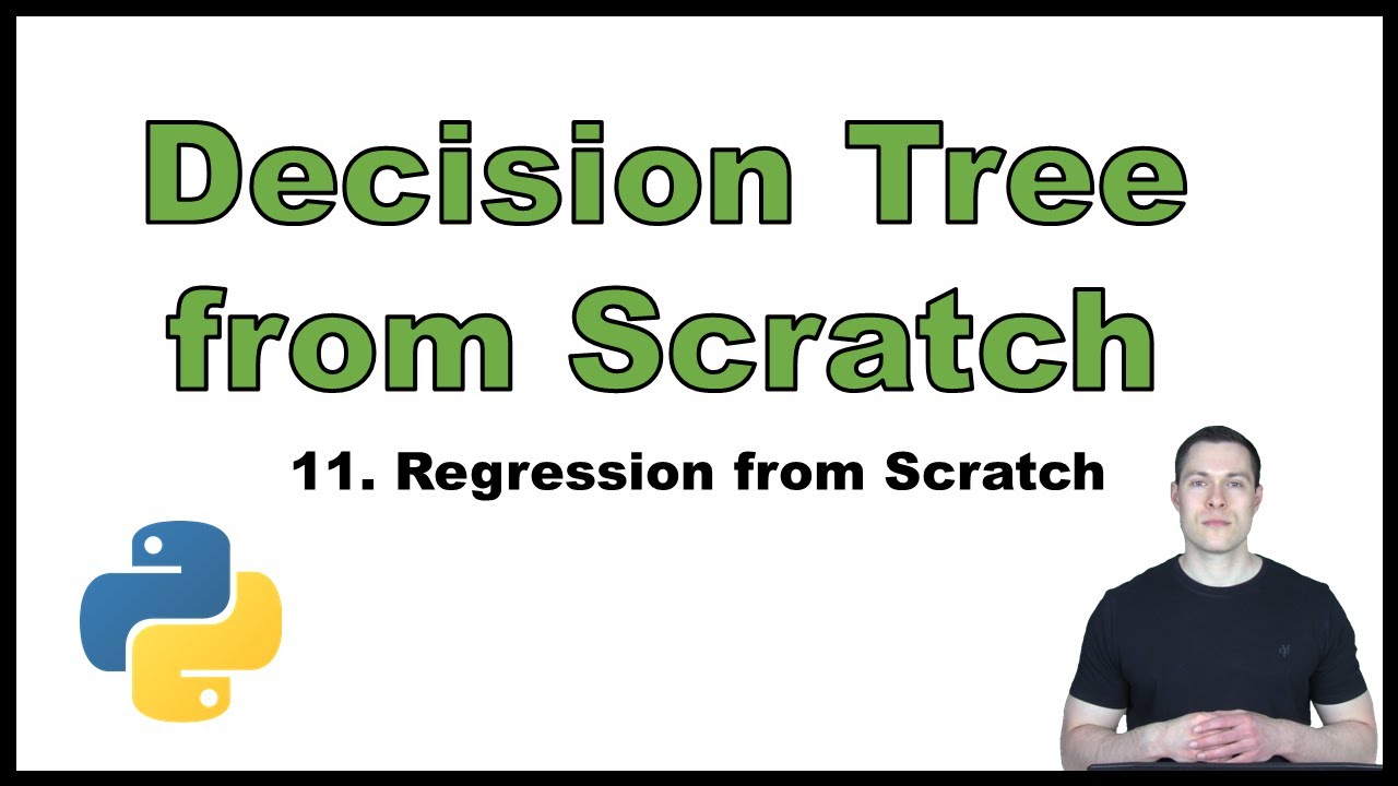 Download Coding a Decision Tree from Scratch in Python p.11: Regression from Scratch