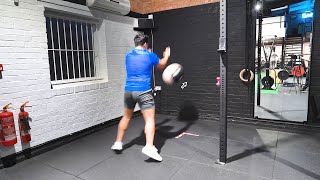 Underhand Forward Medicine Ball Throw | Medicine Ball | Strength and Conditioning Exercises
