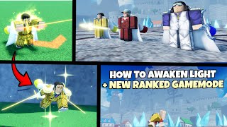 How to Awaken Light V2 + New RANKED GAMEMODE [FRUIT BATTLEGROUNDS]