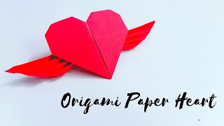 How to make Paper Heart | Easy Origami Heart Tutorial