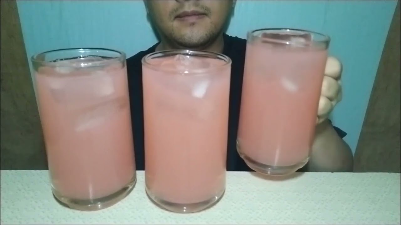 ASMR Drinking Wyler's Light Strawberry Punch | Moe Mukbang