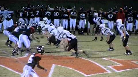 Eric Albright Gibbons High School Football Highlig...