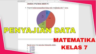 PEMBAHASAN LATIHAN SOAL MTK PENYAJIAN DATA KLS7