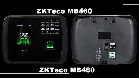 ZKTeco MB460 - Workforce Management | Time & Attendant Solution