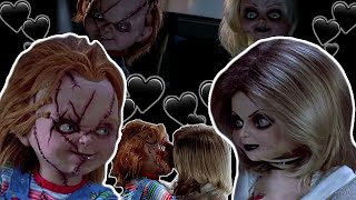 Chucky and Tiffany having the cutest chemistry for about 4 minutes screenshot 4