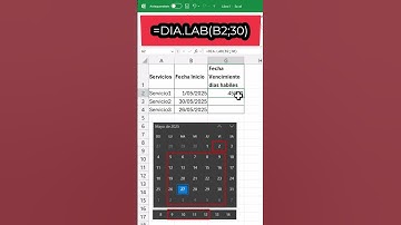Excel: Fecha de vencimiento x dias habiles  #excel #exceltips #educaciónenlínea