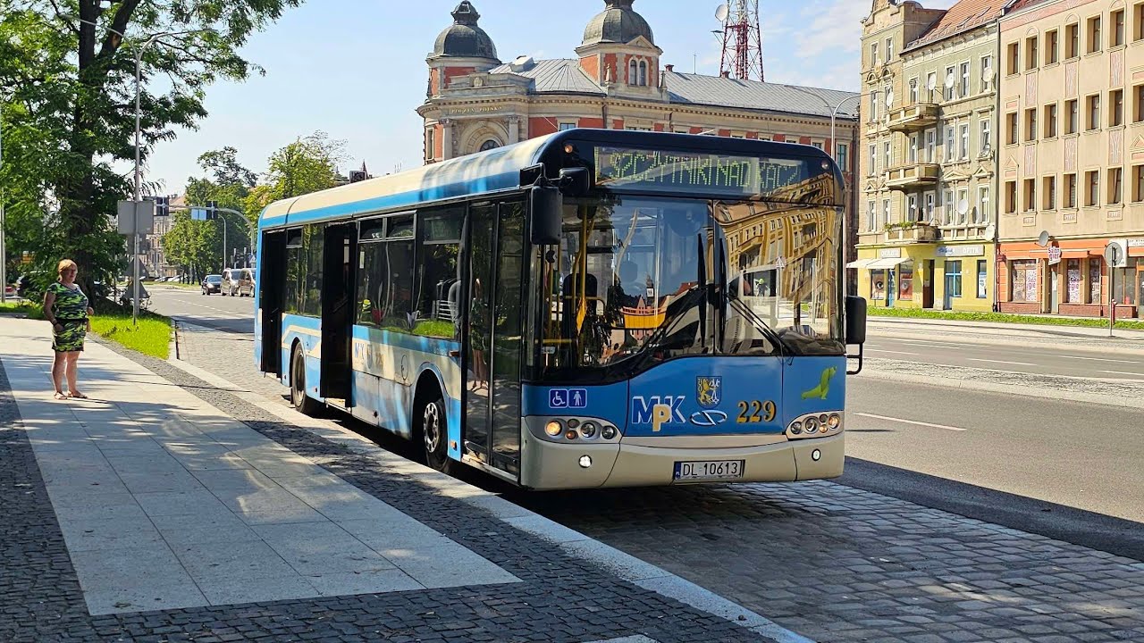 [🇵🇱PL] MPK Legnica - Solaris Urbino 12 I #229 - [🚍1➡️SZCZYTNIKI NAD KACZAWĄ]