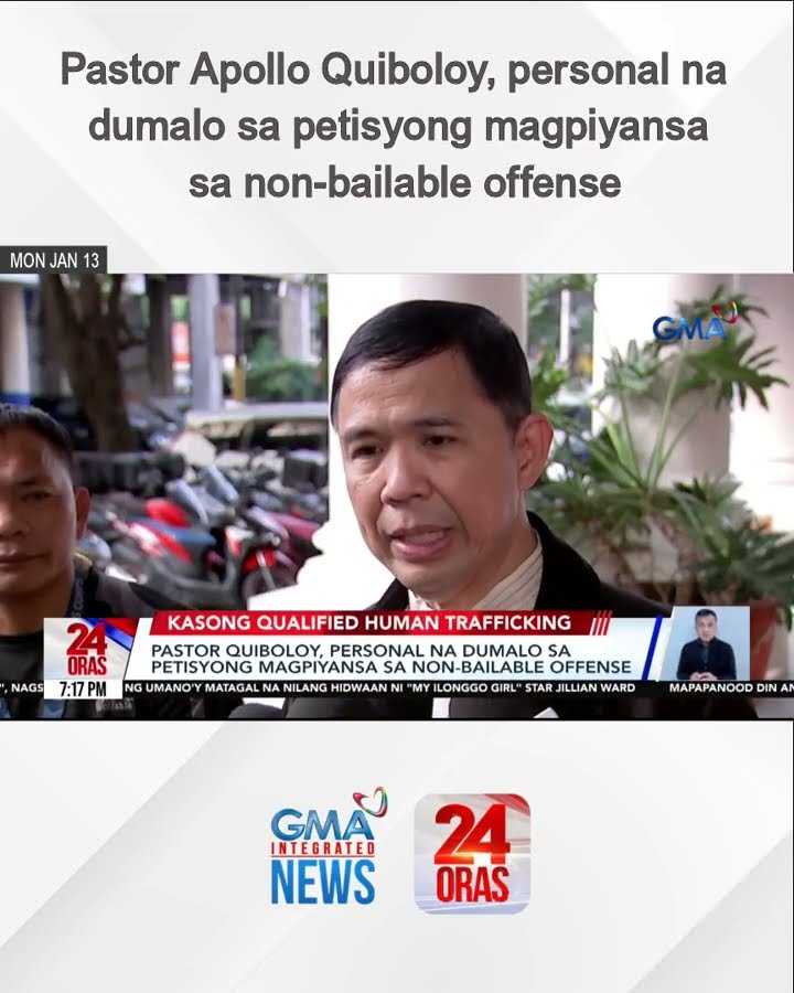 Pastor Apollo Quiboloy, personal na dumalo sa petisyong magpiyansa sa non-bailable offense | 24 Oras