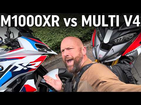 Sports tourer BATTLE: BMW M1000XR vs Ducati Multistrada V4 RS & Pikes Peak