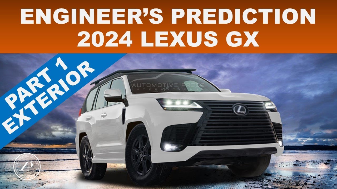 ENGINEER PREDICTS 2024 LEXUS GX! ALL NEW RENDERINGS OF THE 2024 LEXUS