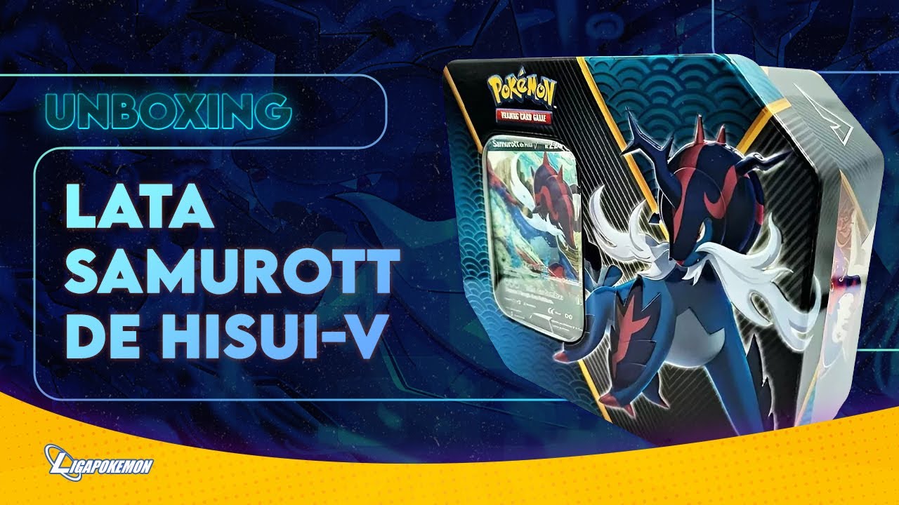 UNBOXING POKEMON TCG – LATA POTENCIAL OCULTO – ROTOM-V 