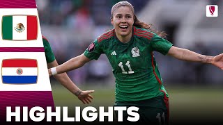 Mexico vs Paraguay | What a Game | Highlights | Concacaf W Gold Cup Women's Quarter Final 03032024