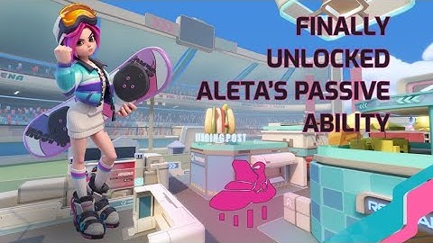 Finally unlocked aleta