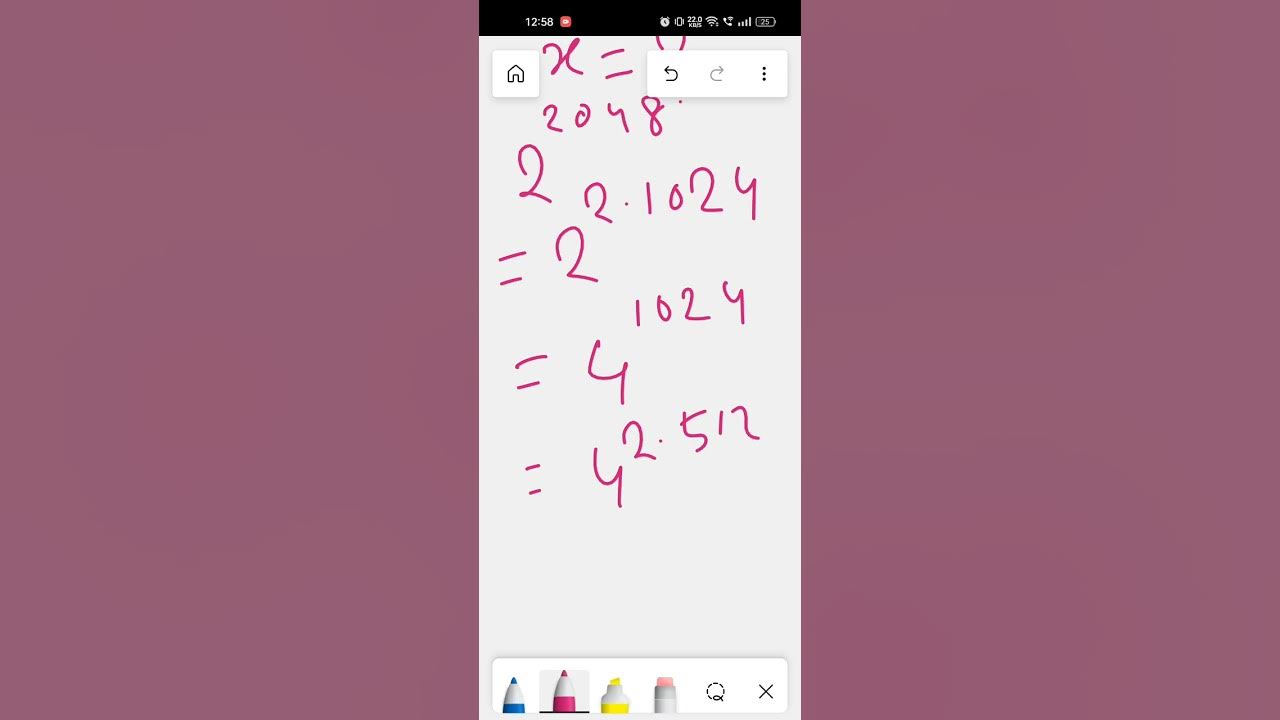 solve-x-x-2-2048-shorts-equation-youtube