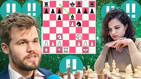 Perfect chess game 34, Magnus Carlsen vs Tania Sachdev 7