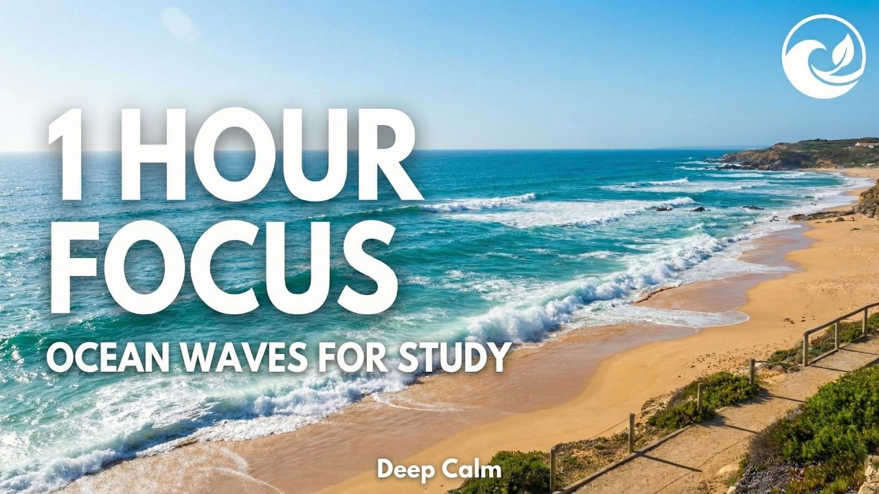 Deep Ocean Waves – 1 Hour of Endless Peace | Deep Calm Sounds