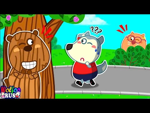 О нет, где Пандо? - Друзья играют в прятки с Вулфу | Wolfoo Russian New Episodes