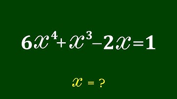 A Nice Algebra Problem | Math Olympiad | Find all roots ?
