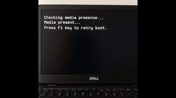 dell laptop checking media presence