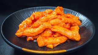 Кисло-сладкая свинина【Китайские кулинарные рецепты】