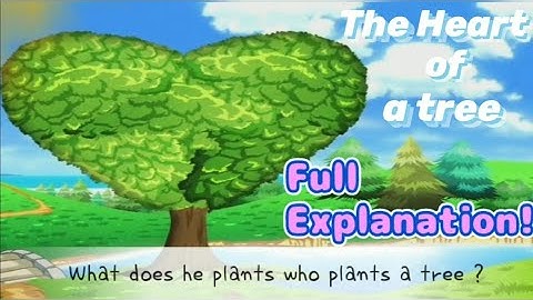 The Heart of the Tree - Henry Cuyler Bunner | English Literature - Poem | Class - 10 ICSE