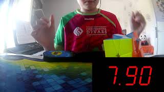 4.59 Martin Egdal Square-1 World Record Scramble Solved In 7.90 Seconds