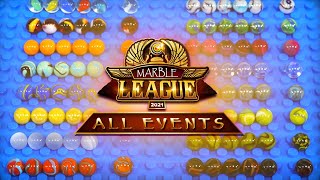 Marble Race: Marble League 2021 ALL EVENTS