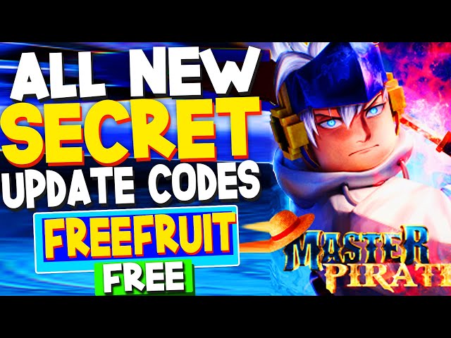 SECRET RUBY CODES] MASTER PIRATE ALL NEW *UPDATE CODES*, RUBY CODES & FRUIT  CODES FOR DECEMBER 2022 