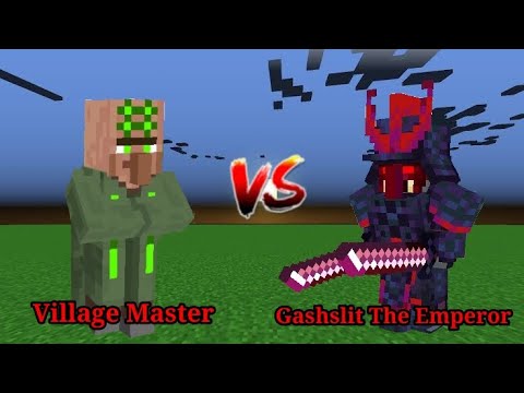 Village Master vs Gashslit The Emperor | Minecraft Mob Battle - YouTube