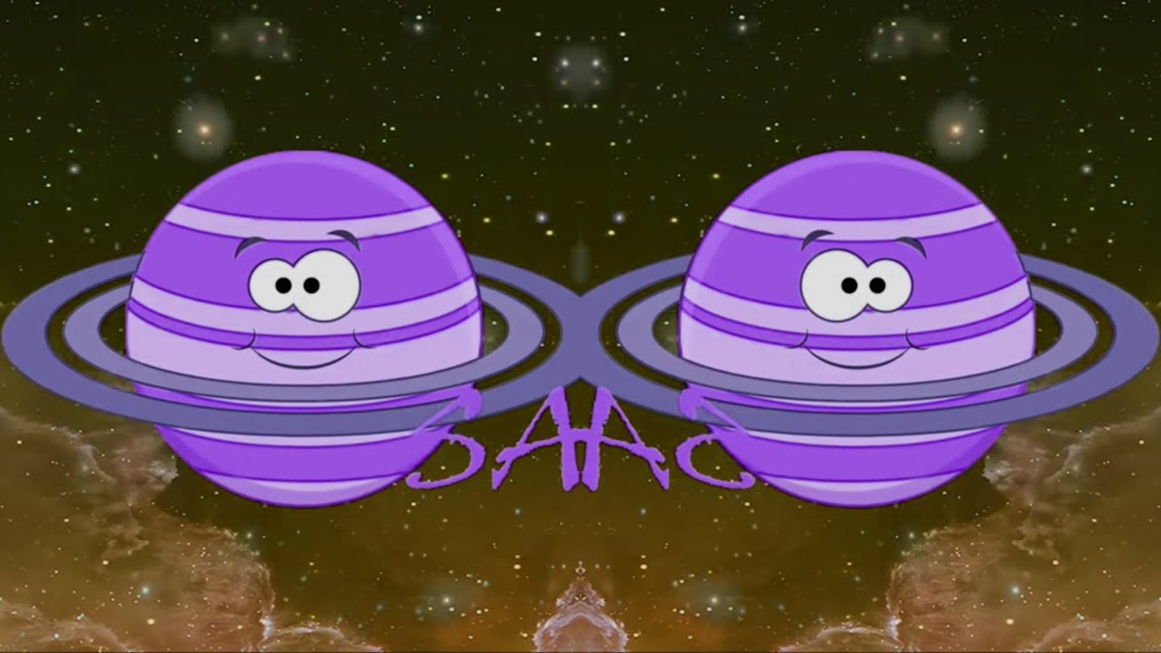 Planet Jupiter and Saturn | Wonderful Colors | Sponsored By : Gamavision KlaskyCsupo effects