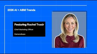 You've Got the Signals. Why Can't You Act on Them? | Rachel Truair, Demandbase