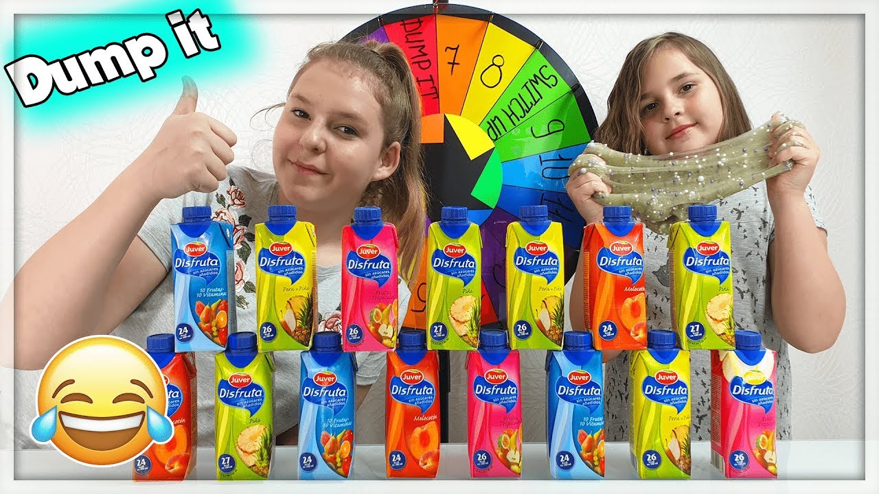 MYSTERY WHEEL DON'T CHOOSE THE WRONG INGREDIENT SLIME CHALLENGE! DUMP IT! SWITCH-UP!