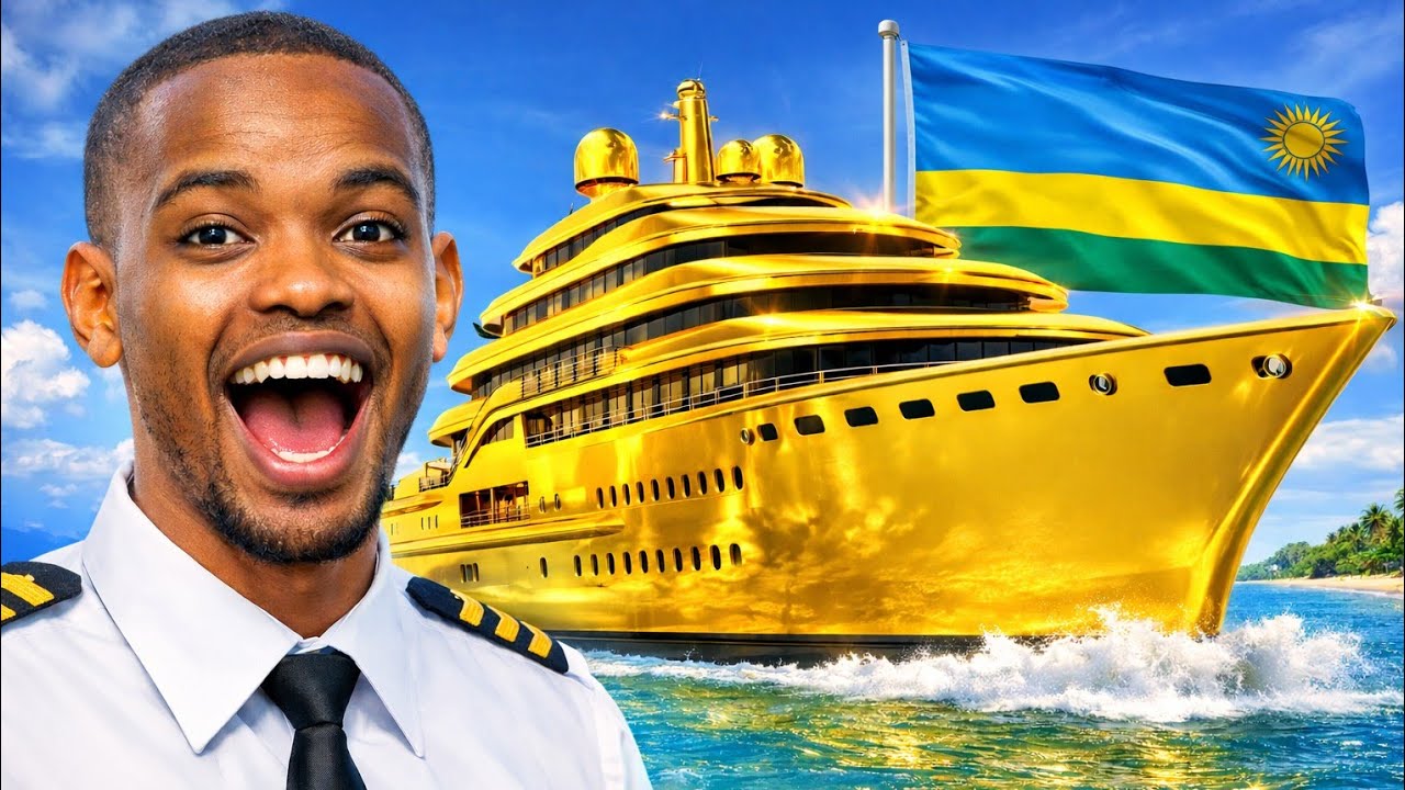 Imbere mu Bwato bwa Hotel y'inyenyeri 5 buri mu kiyaga cya Kivu, mu Rwanda 🇷🇼