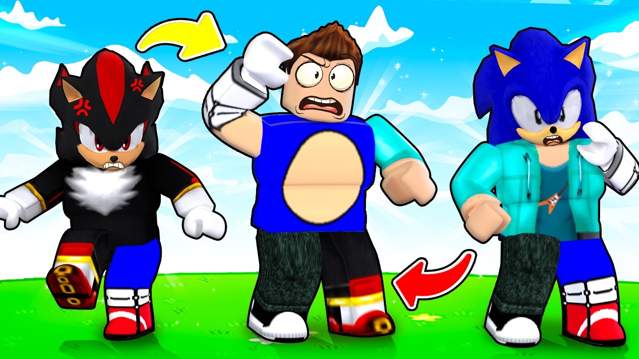 STEAL BODY PARTS IN ROBLOX !!