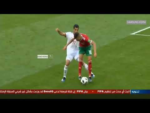 فوتبال ایران مراکش در روز دوم جام جهانی 2018 روسیه