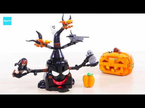 Naozooh 最新動画 小さいけどかなり遊べる! レゴ クリエイター ホーンテッドツリー 40900 / LEGO Creator Scary Haunted Tree Speed build & Review
