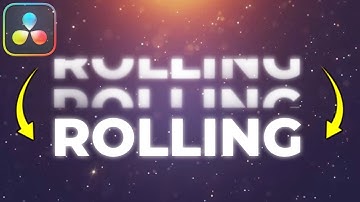 How To Make Scrolling Text Animation in Davinci Resolve 19 Tutorial