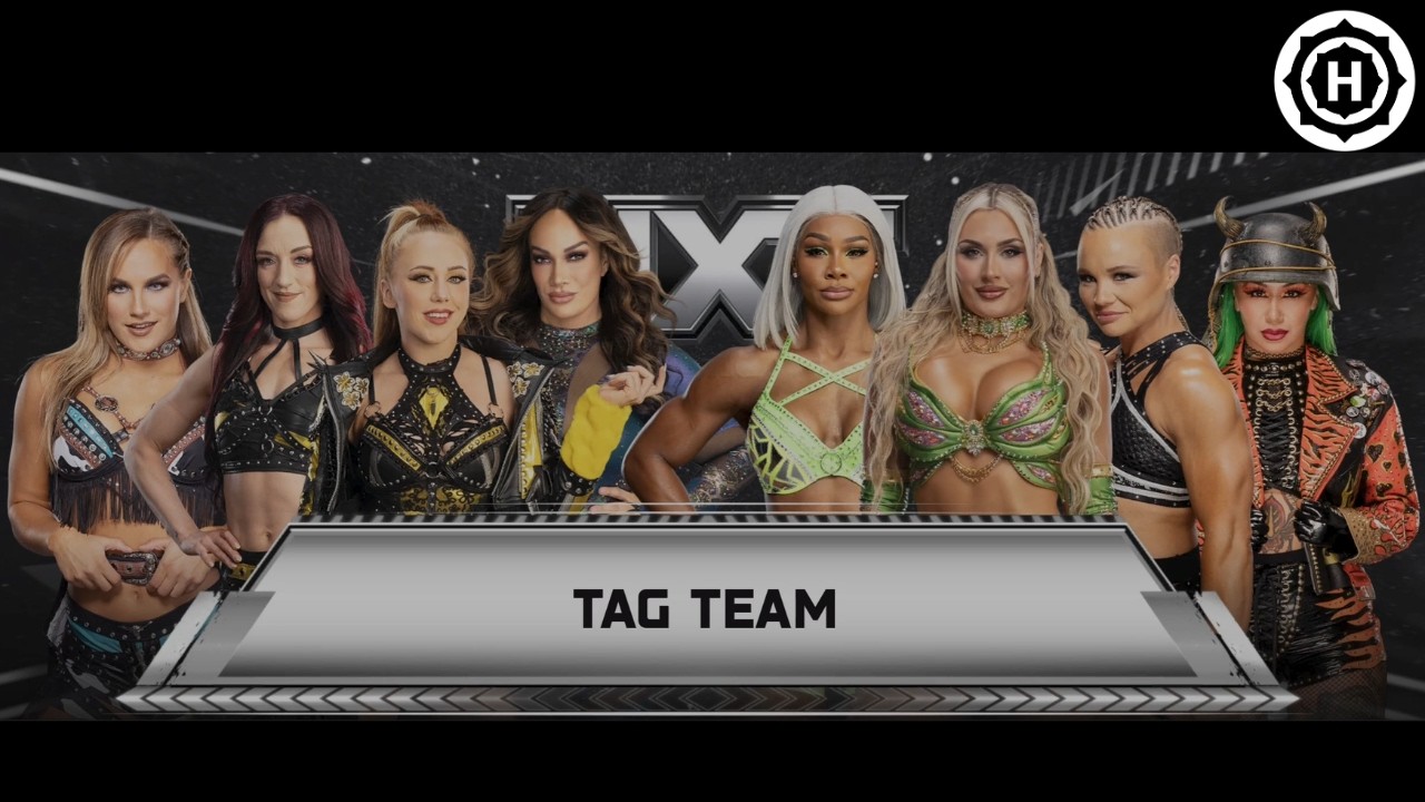 TAG TEAM WOMEN's MATCH | 4V4 | WWE