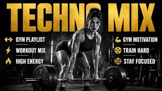 [GYM MIX] GRIND MODE ⚫ Strong Dark Techno Workout Mix 2026