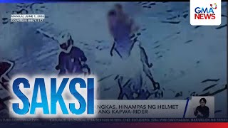 Rider At Kanyang Angkas Hindanas Ng Helmet At Sinuntok Sa Ulo Ang Kapwarider  Saksi