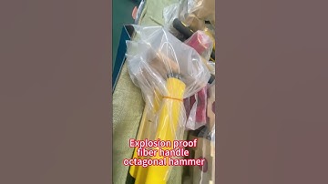 Explosion-proof fiber handle octagonal hammer with complete specifications, fast delivery,