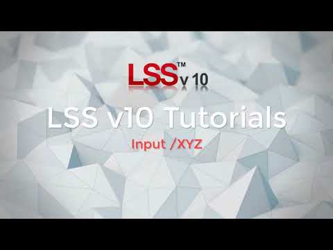 Input and XYZ Command - LSS Tutorial